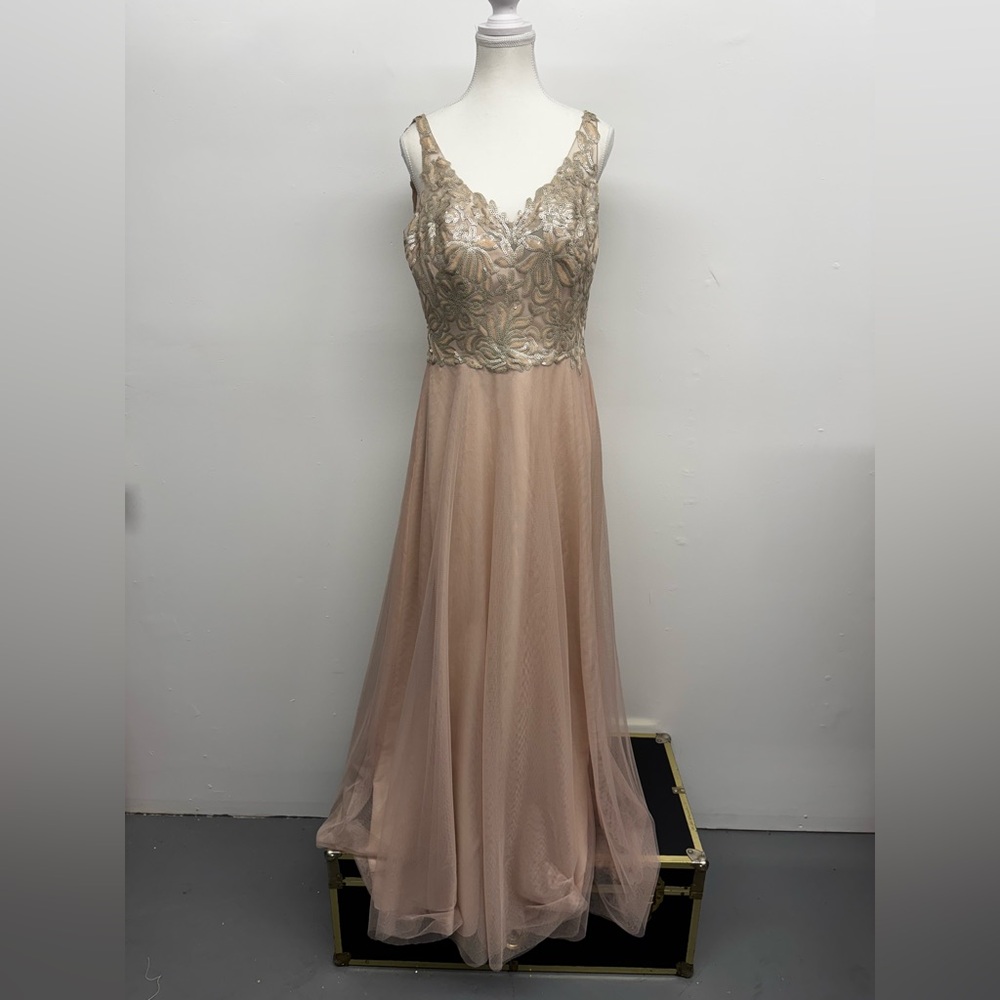 Wtoo Blush Lace Prom Dress